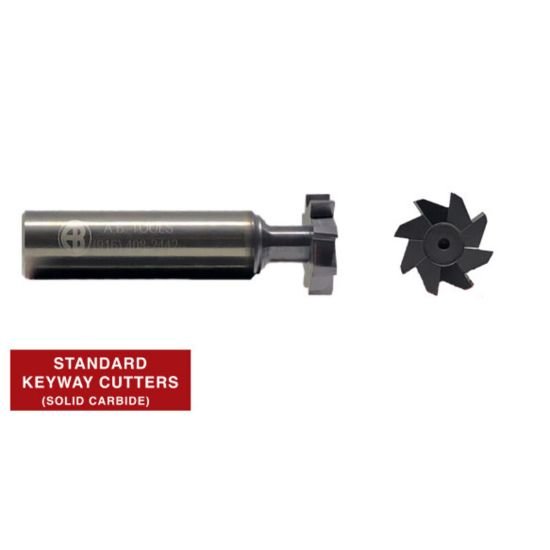 Picture of AB Tools DS25-13-60-ALTIn 1/4 X 2.5 3FL Solid CarbideDovetail Cutter